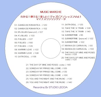 わかる弾ける楽しいジャズピアノレッスンVol.1 アドリブ練習